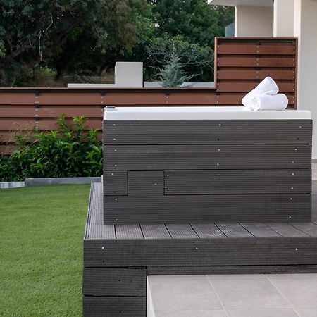 Rhodes City Maison Du Jardin 2-Bedroom Apartment Private Outdoor Jacuzzi מראה חיצוני תמונה