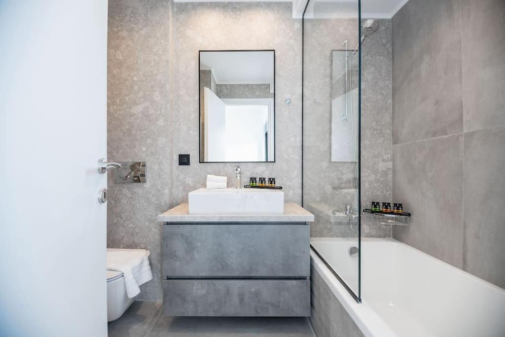 Rhodes City Maison Du Jardin 2-Bedroom Apartment Private Outdoor Jacuzzi מראה חיצוני תמונה